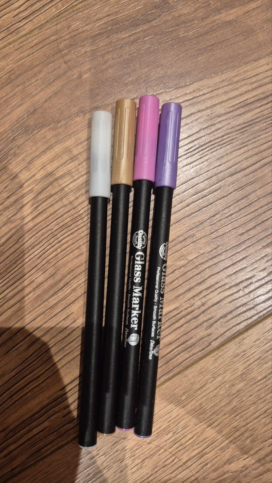 4 Glasmarkers - DécoTime Professional Quality, Hobby en Vrije tijd, Ophalen of Verzenden, Gebruikt, Overige typen