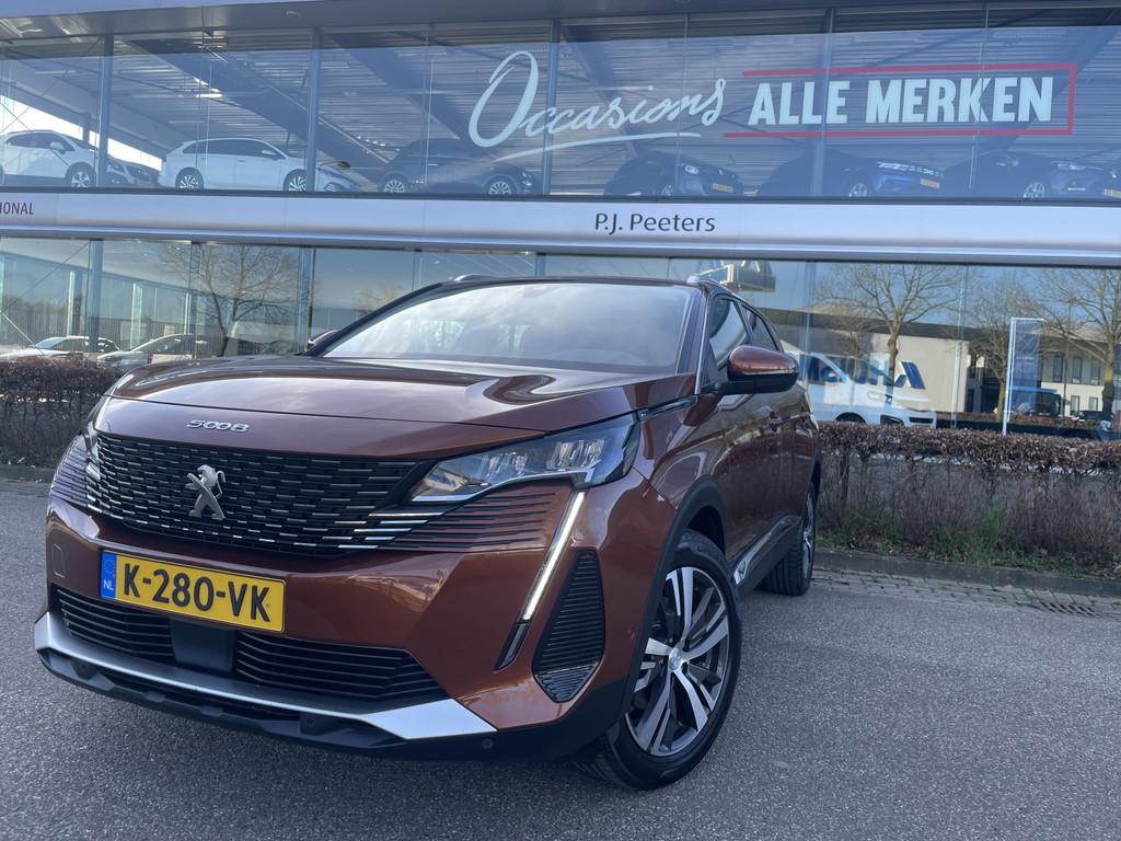 Peugeot 5008 1.2 PureTech Blue Lease Allure 7 Persoons - Air, Voorwielaandrijving, Stof, Gebruikt, Euro 6