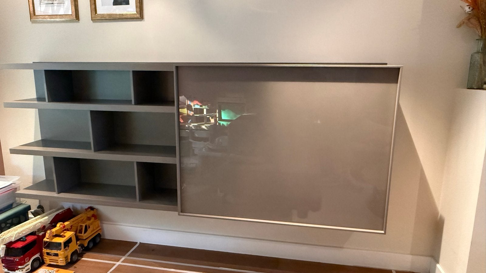 Ruim TV meubel Dotshop Haarlem met veel opbergruimte, Ophalen, Gebruikt, 200 cm of meer, Minder dan 100 cm
