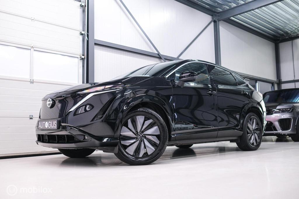Nissan Ariya Advance 66 kWh | SOH 97% | 360 camera | navigat, Auto's, Nissan, Gebruikt, 40 min, Zwart, SUV of Terreinwagen