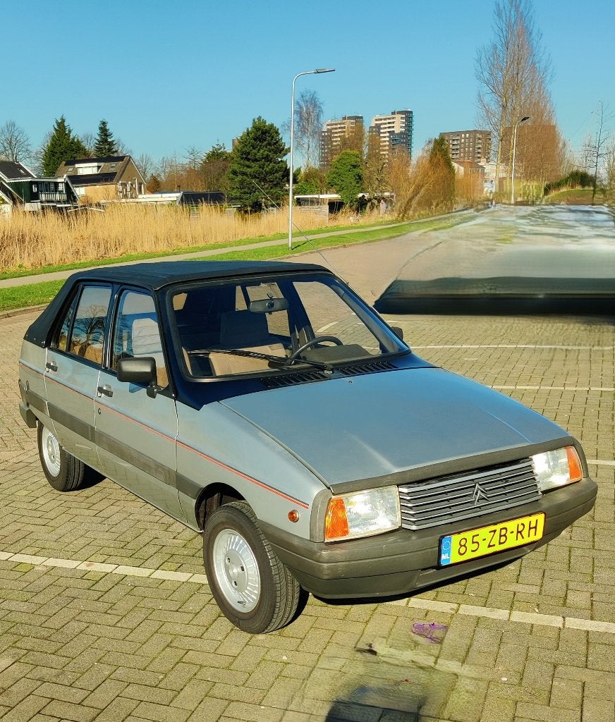 Citroën Visa Décapotable 1985 –Originele staat– 35.660 km !!, Auto's, Voorwielaandrijving, 777 kg, 4 cilinders, Handgeschakeld