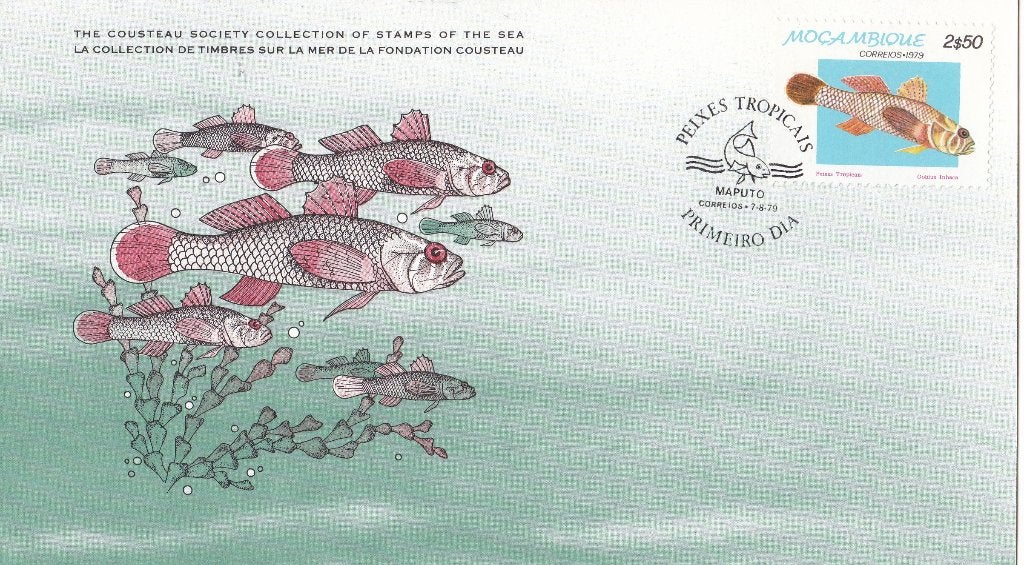 Cousteau - Moçambique - Gobius inhaca - Le globe d´inhaca, Verzenden, Overige typen