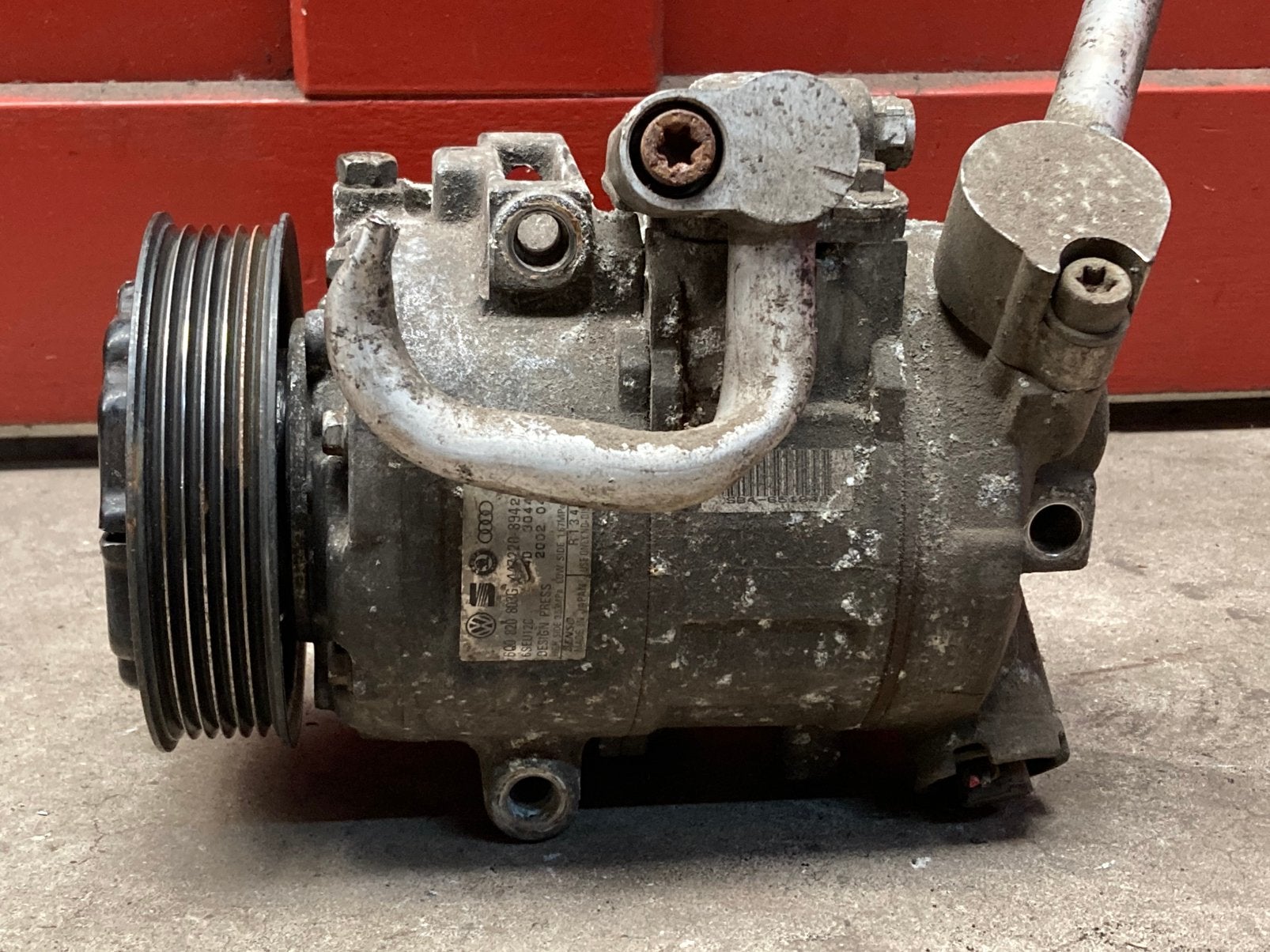 aircopomp Volkswagen Polo TDI 1.4 51 OE nummer 6Q0820803G, Ophalen of Verzenden, Gebruikt, Seat