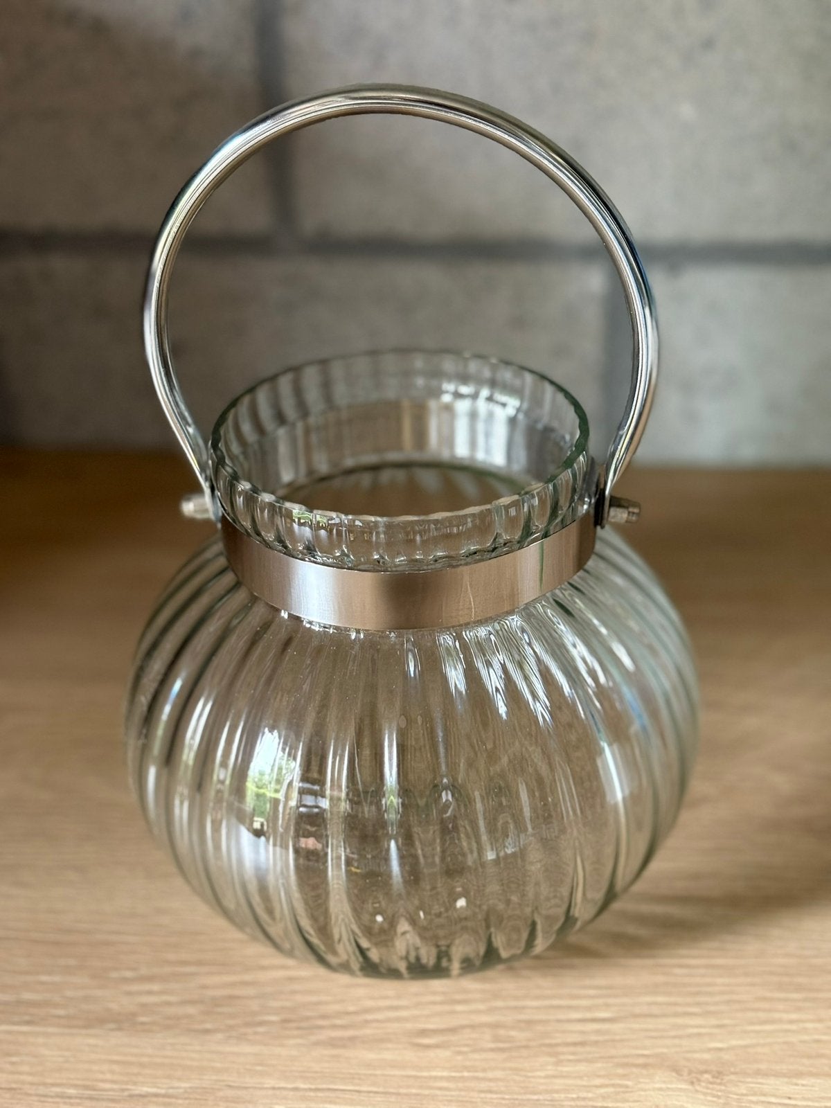 Tchibo Home windlicht GOED BOD=WEG, Ophalen of Verzenden, Zo goed als nieuw