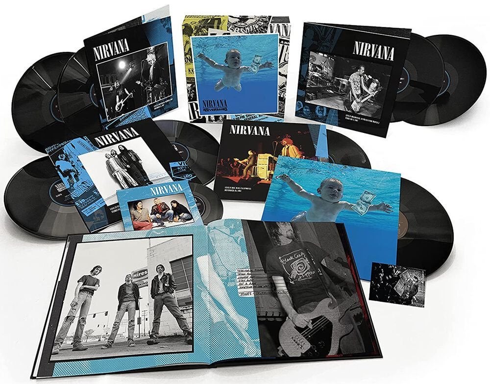 Vinyl 8LP + 7" Box Nirvana Nevermind Ltd 30th Ann Edt NIEUW, Boxset, Ophalen of Verzenden, 12 inch, Inclusief boekje