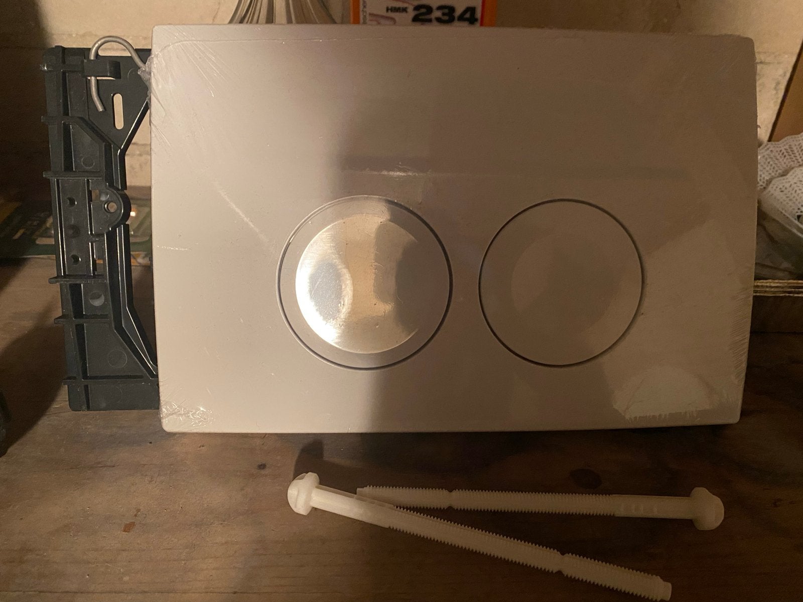Geberit Bedieningspaneel Wit voor Toilet, Ophalen of Verzenden, Nieuw, Toilet