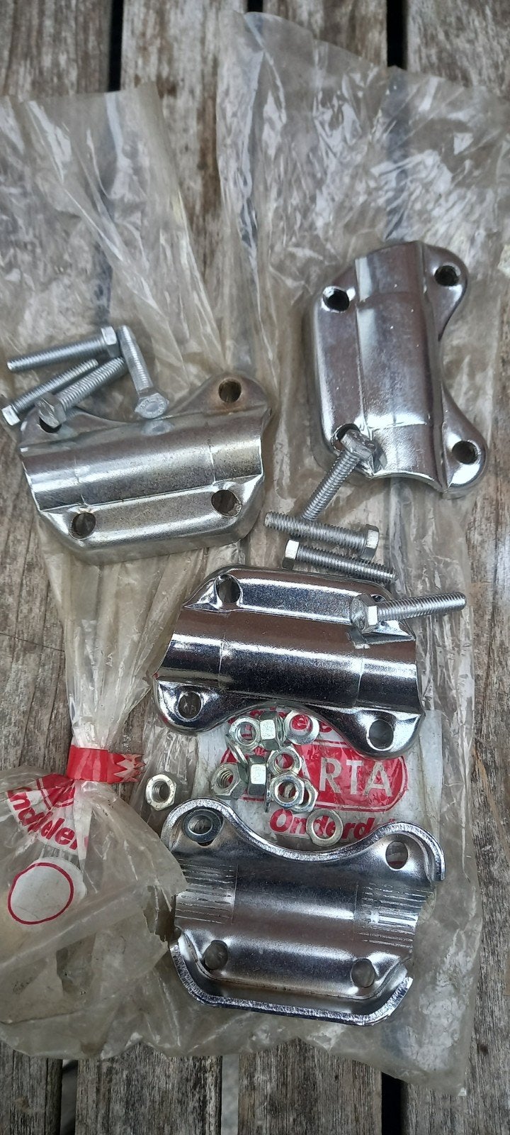 sparta stuur onderdelen origineel oldtimer bromfiets, Ophalen of Verzenden, Gebruikt, Overige typen, Sparta