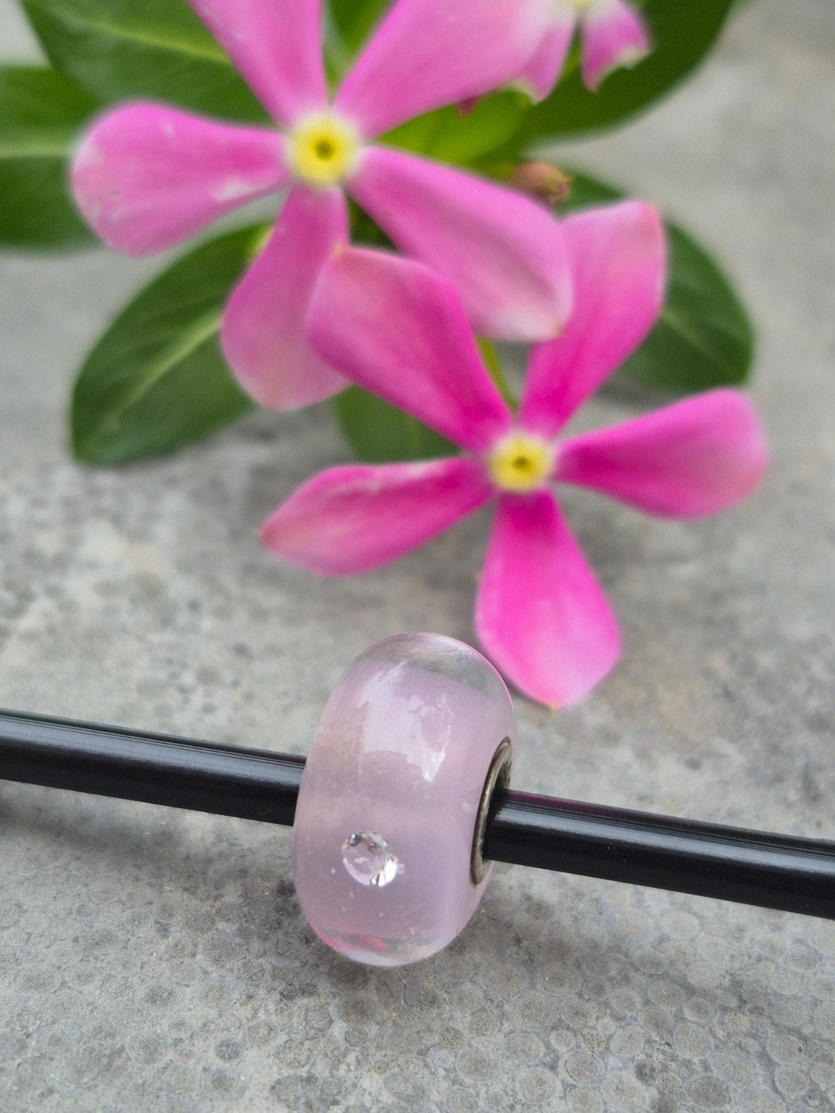 Baby girl van Trollbeads, Sieraden, Tassen en Uiterlijk, Bedels, Ophalen of Verzenden, Gebruikt, Glas of Kristal, Trollbeads