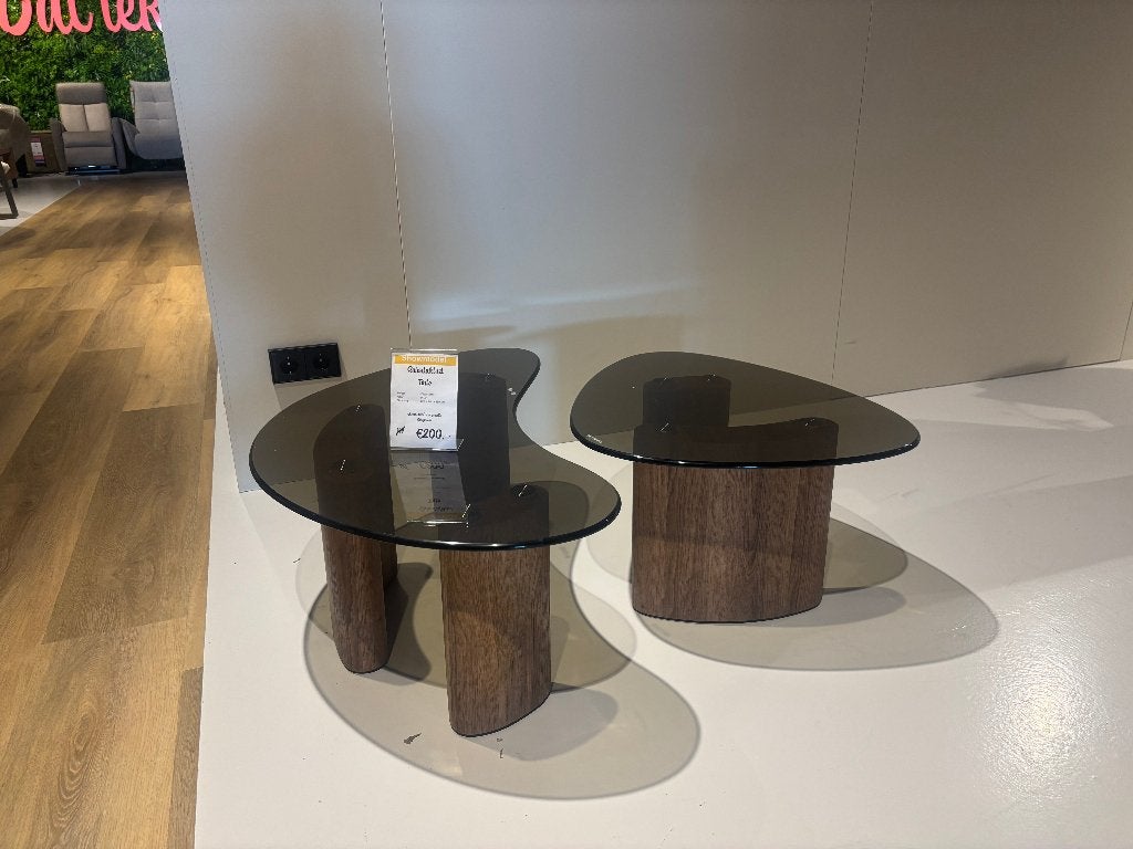 Salontafel set Tinto organisch, Ophalen, 50 tot 100 cm, Nieuw, 50 tot 100 cm