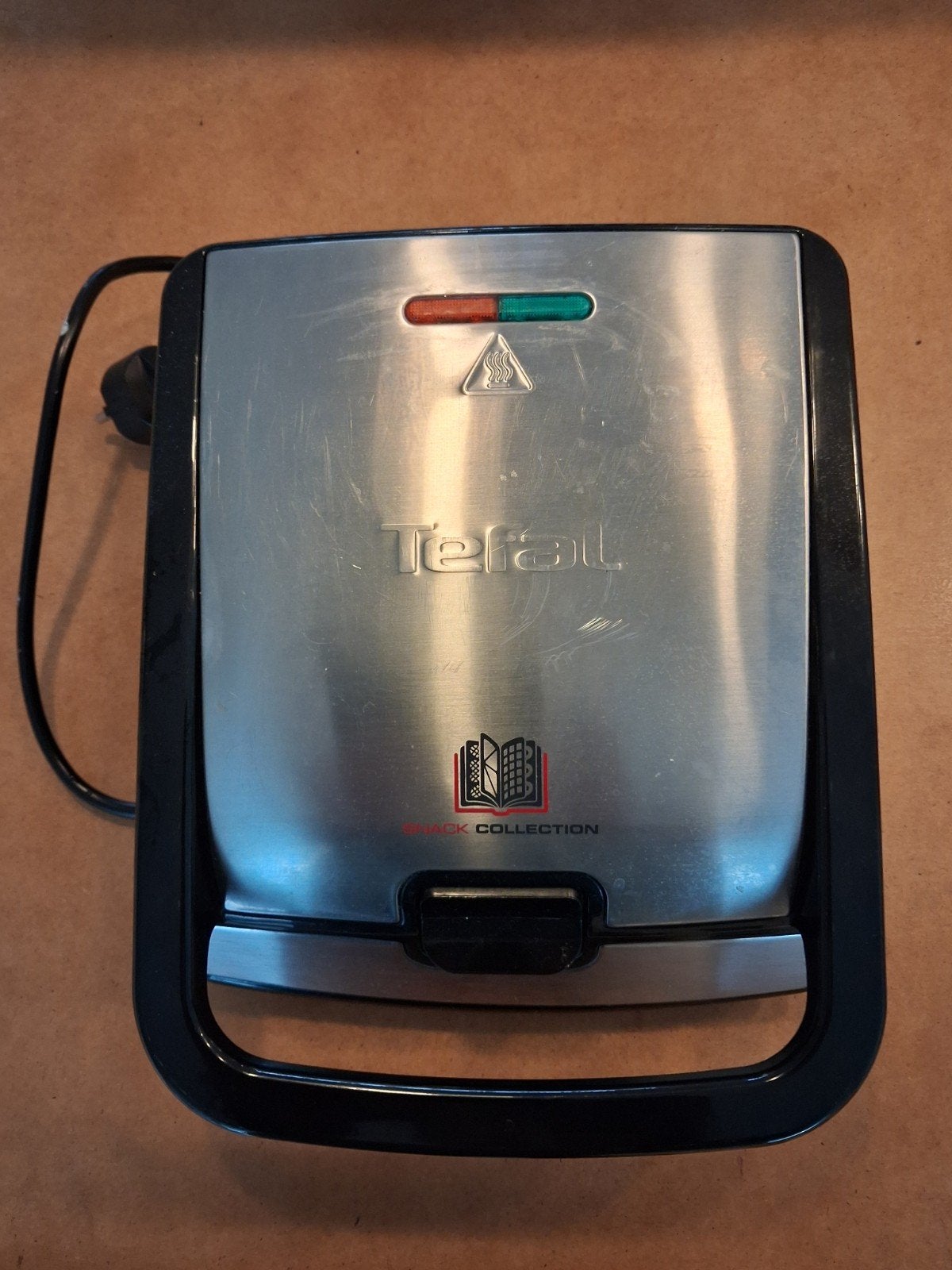 Tefal Snack Collection 4-in1, Ophalen of Verzenden, Uitneembare platen, Gebruikt