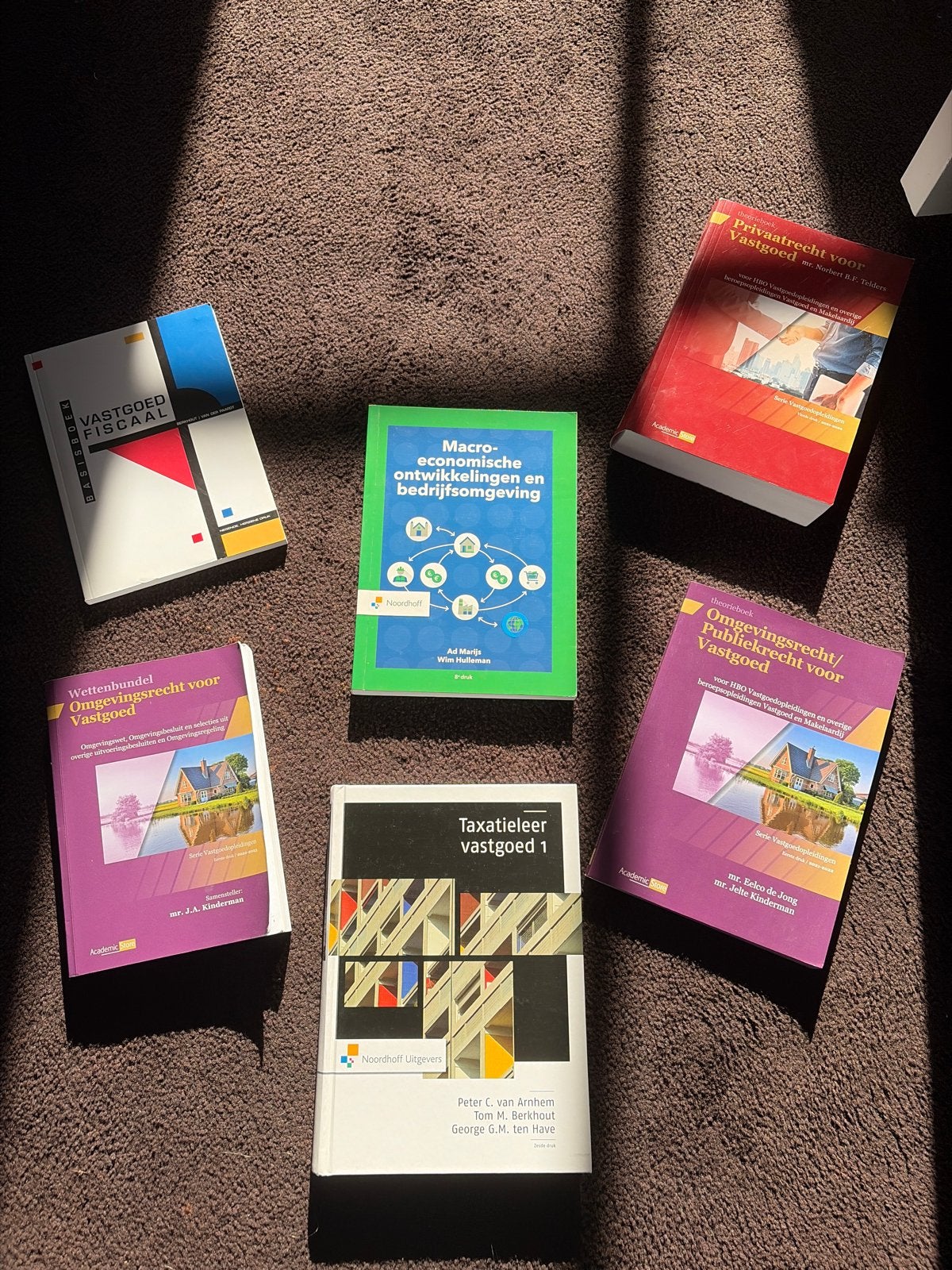 Vastgoed boeken - Fiscaal, Privaatrecht, Omgevingsrecht, Ophalen of Verzenden, Gamma, Zo goed als nieuw, HBO