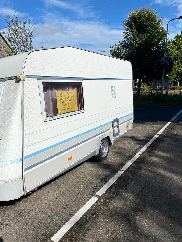 Prachtige knaus Azur !, Caravans en Kamperen, Caravans, Treinzit, 750 - 1000 kg, Particulier, Schokbreker