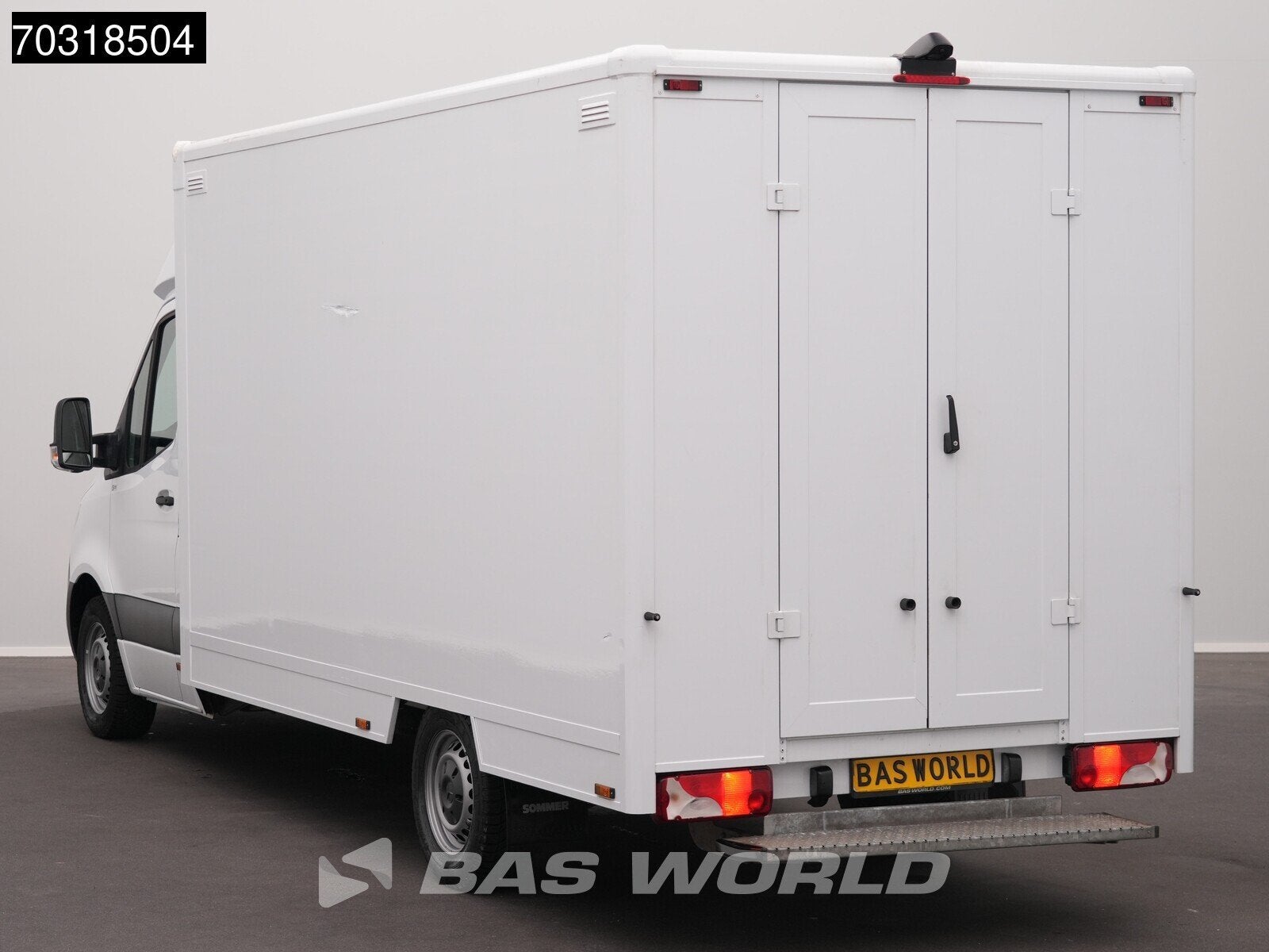 Mercedes Sprinter 315 CDI Automaat Airco Bakwagen Verkoopwag, Automaat, Stof, Gebruikt, Euro 6