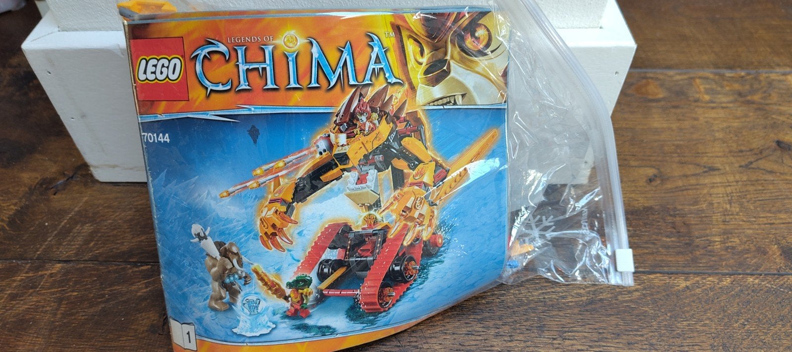 Lego Chima - set van 3, Ophalen of Verzenden, Meer dan 50 stukjes, Gebruikt, 6 jaar of ouder