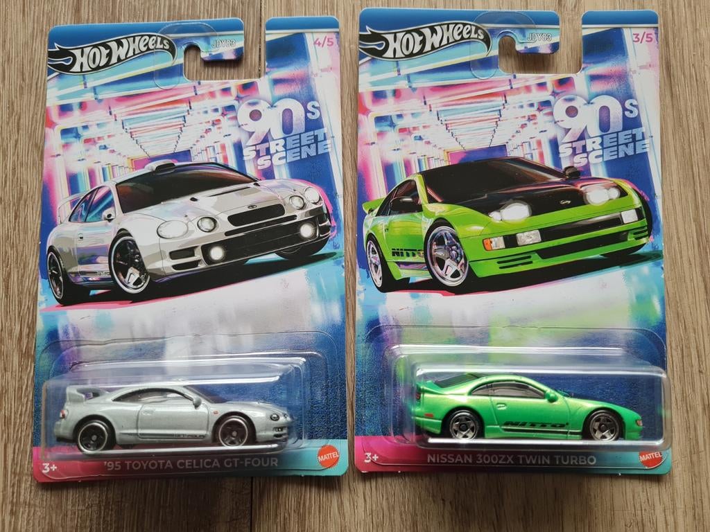 2 verschillend Street Scene modellen 1:64 ( Hotwheels), Hobby en Vrije tijd, Modelauto's | Overige schalen, Ophalen of Verzenden