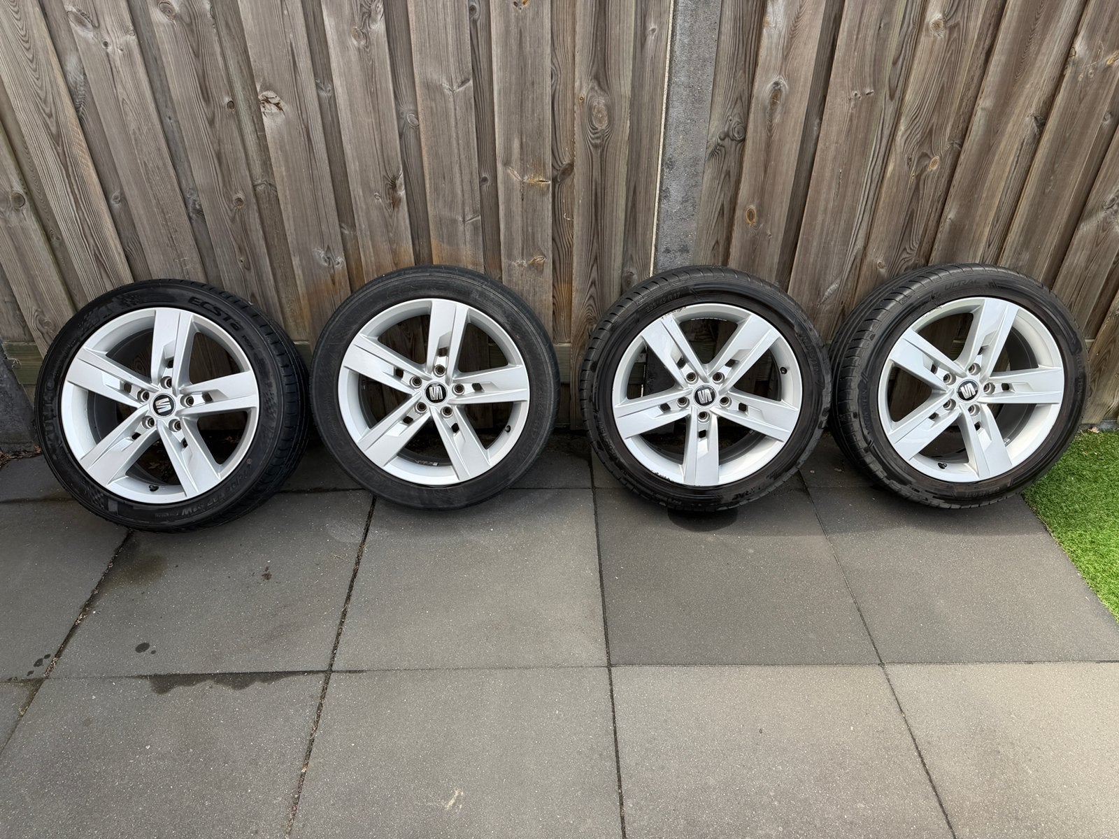 Originele Seat Leon 5f Dynamic velgen gebruikt, Ophalen, Gebruikt, Velg(en), 17 inch
