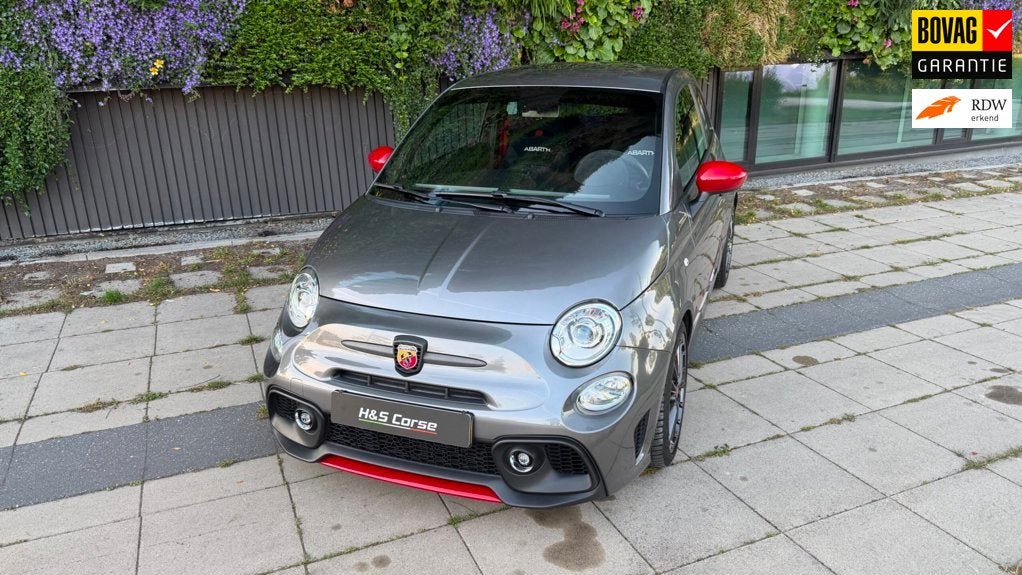 Abarth 695 1.4 T-Jet Abarth Competizione, Auto's, Voorwielaandrijving, Dealer onderhouden, Stof, Gebruikt
