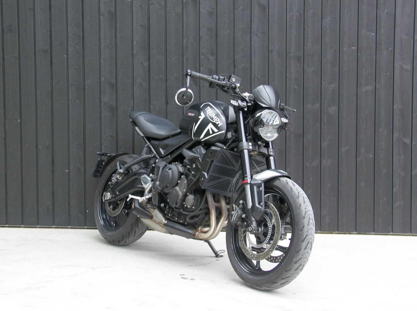 Triumph Trident 660 (A2) | 35kw | bj 2022, Motoren, Occasion, 660 cc, 3 cilinders, Minimaal motorrijbewijs A2