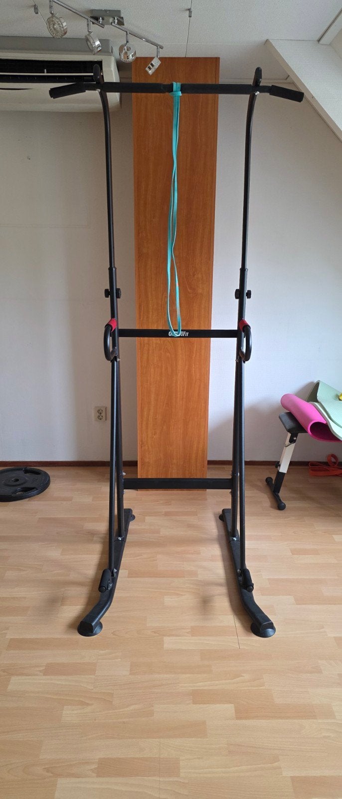 Pull-up, Dip en Push-up Bar - Multifunctioneel Fitnessrek, Ophalen