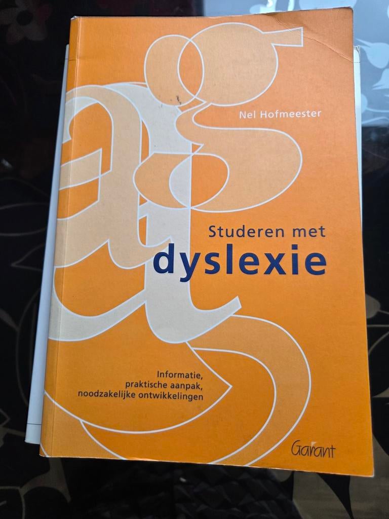 Studeren met dyslexie - Nel Hofmeester, Ophalen of Verzenden, Zo goed als nieuw, HBO, Nel Hofmeester