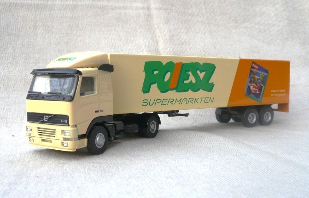 Lion Volvo FH12 Poiesz supermarkten., Ophalen of Verzenden, Nieuw, Bus of Vrachtwagen, Lion Toys