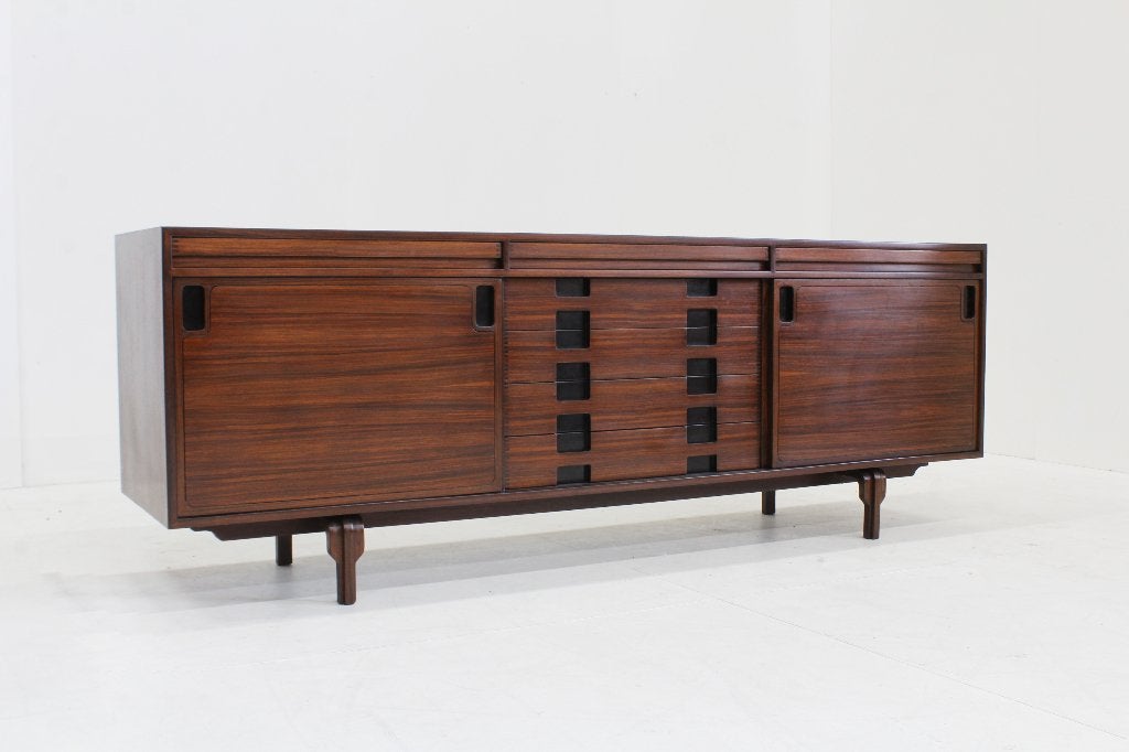 Vintage Sideboard dressoir  Renato Magri Cantieri Carugati, Overige materialen, Met lade(s), Ophalen of Verzenden, Zo goed als nieuw