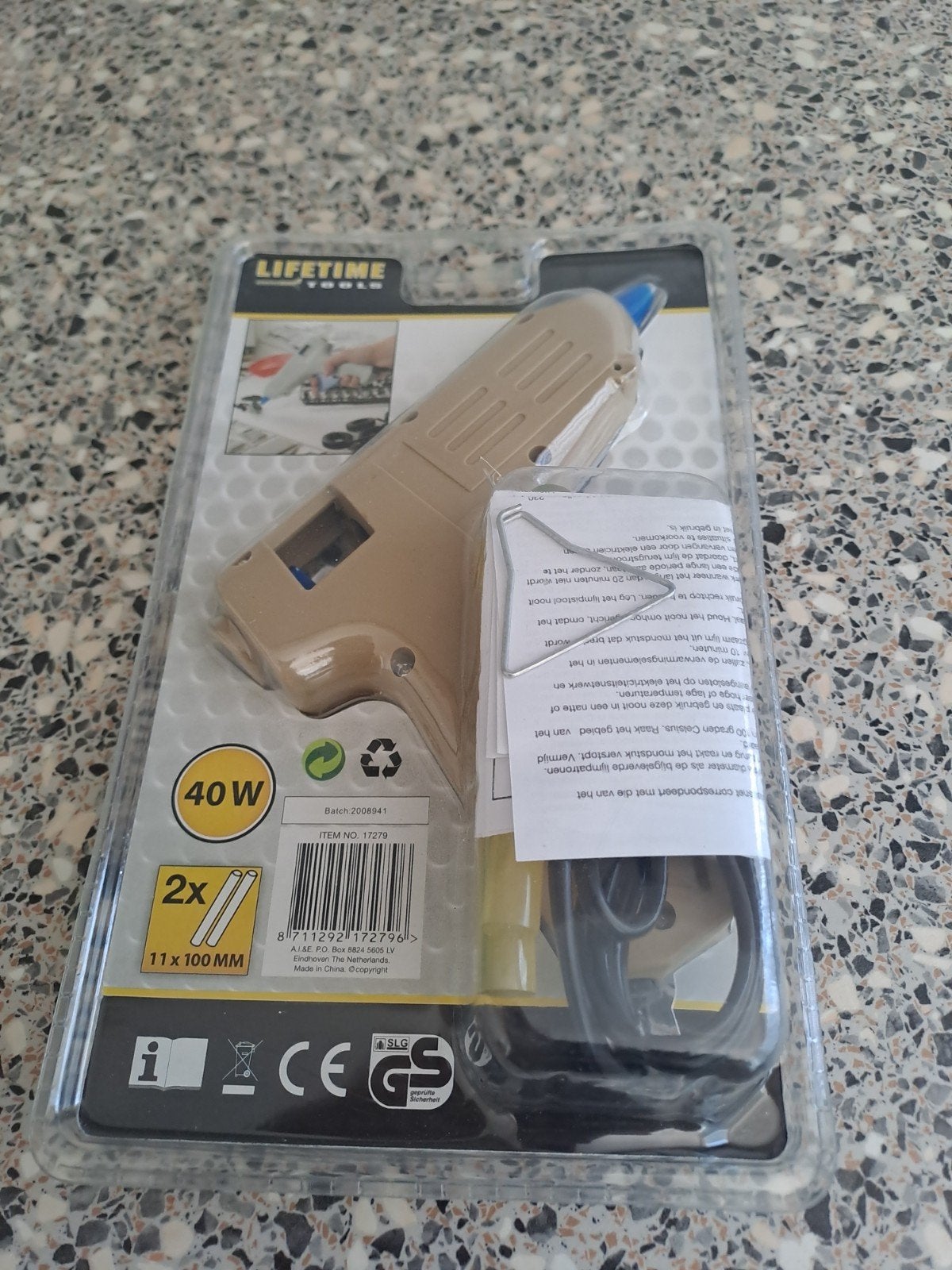 Nieuwe Lifetime Tools Lijmpistool 40W met 2 lijmsticks, Ophalen of Verzenden, Nieuw
