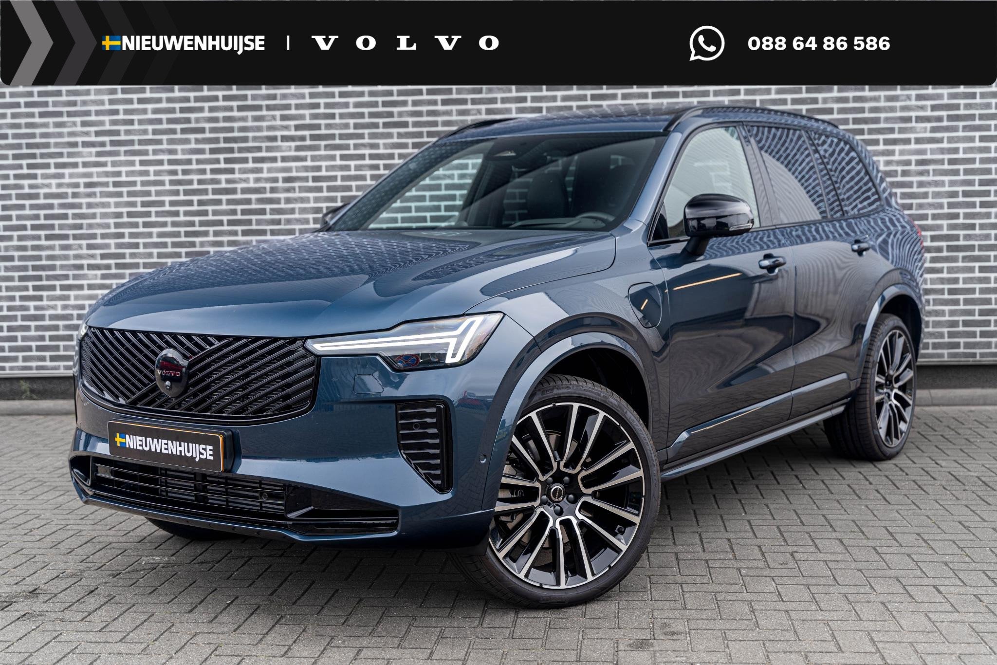 Volvo XC90 T8 Plug-in hybrid AWD Ultra Black Ed. Exec. | Goo, Auto's, 12 maanden, Gebruikt, Euro 6, 4 cilinders