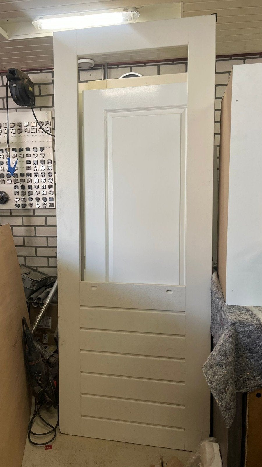 Hardhouten buiten deur, Ophalen, Buitendeur, 215 cm of meer