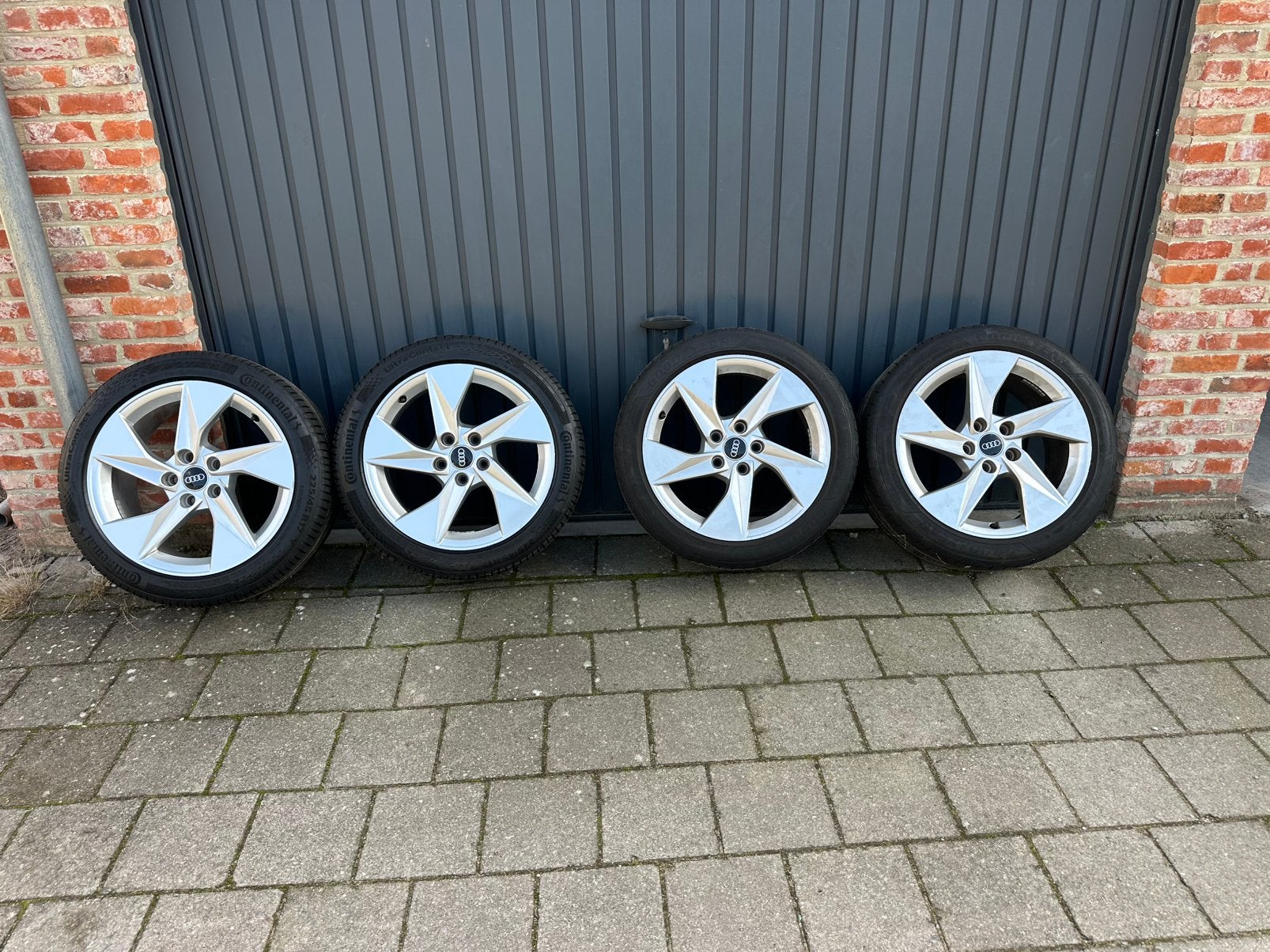 Audi a3 velgen orgineel 5x112 met goede kwaliteit banden, Auto diversen, Ophalen of Verzenden