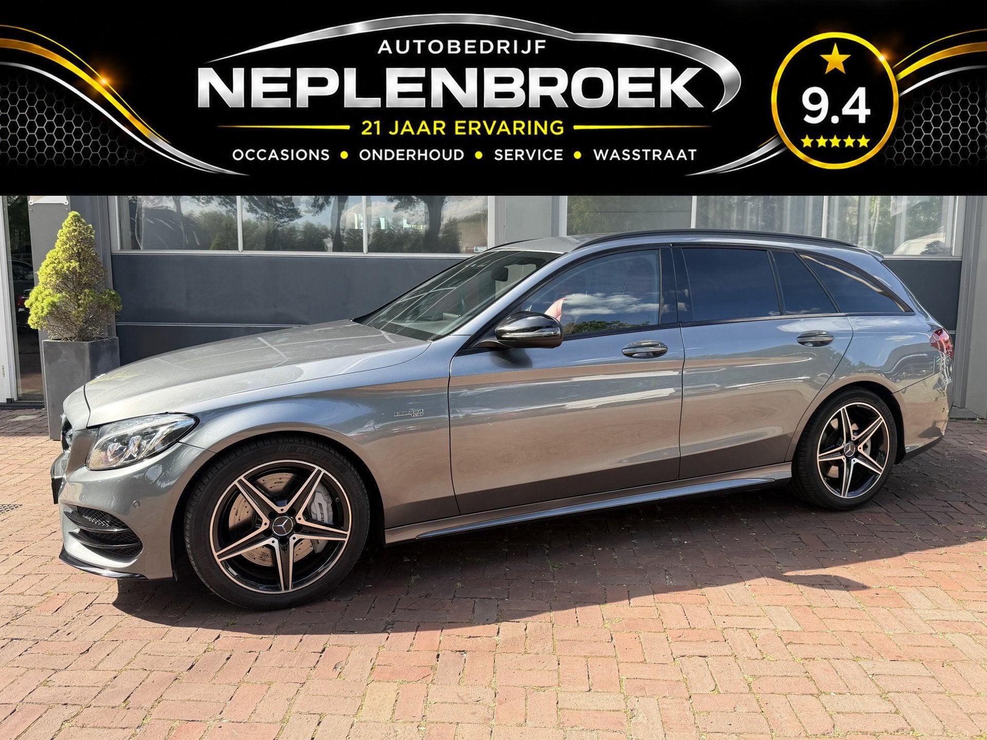 Mercedes-Benz C-Klasse Estate AMG 43 4MATIC Bj 2016 368pk De, Automaat, Dealer onderhouden, Euro 6, 368 pk