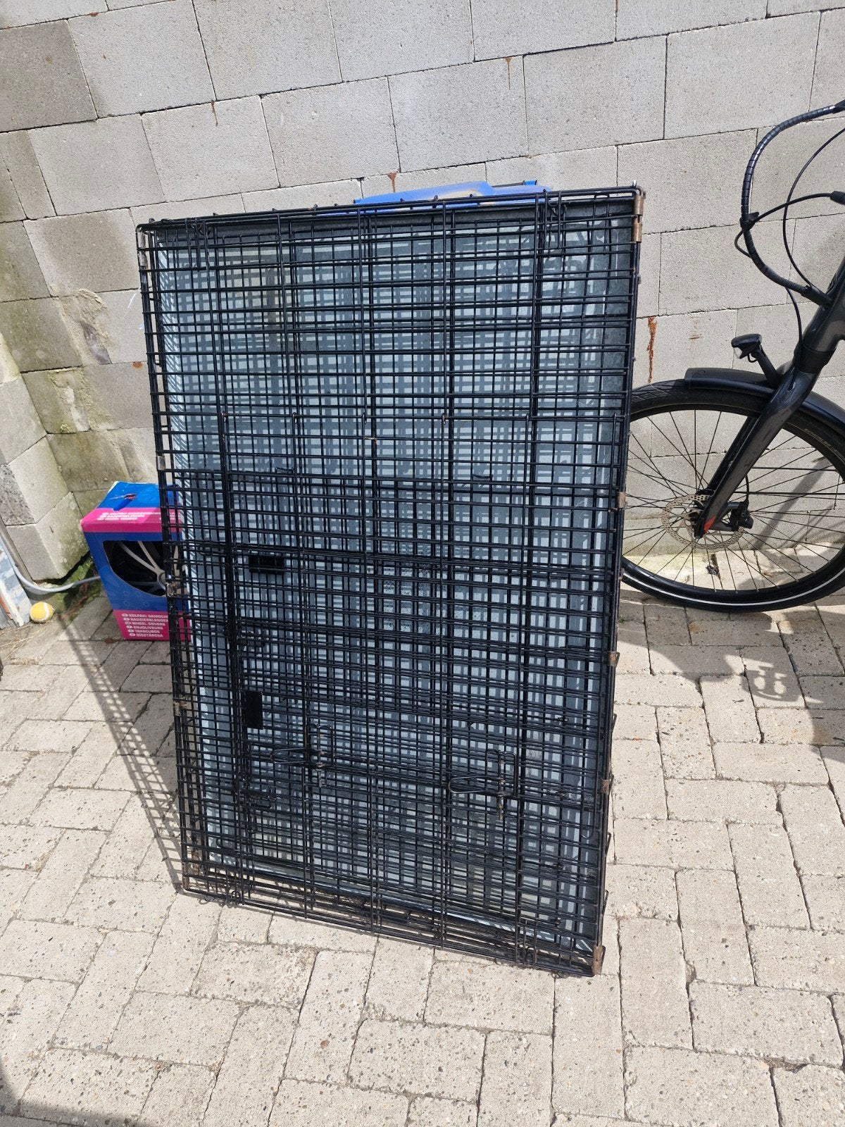 honden bench, Dieren en Toebehoren, Ophalen, Gebruikt