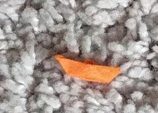 super klein bootje, oranje, Ophalen of Verzenden, Nieuw