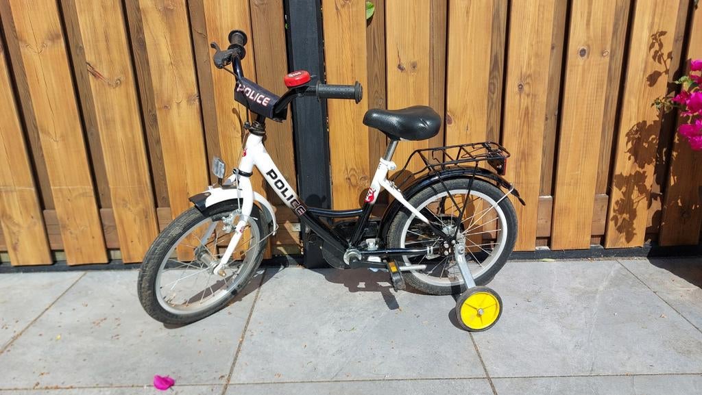 Mooie kinderfiets 16 inch, Ophalen, Terugtraprem, Zijwieltjes, 16 tot 20 inch