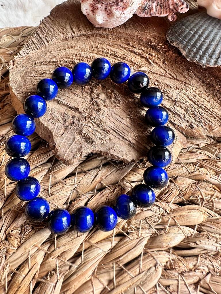 Boho armband / indigo blauw / multilayer bracelet / nieuw, Overige materialen, Blauw, Nieuw, Ophalen of Verzenden