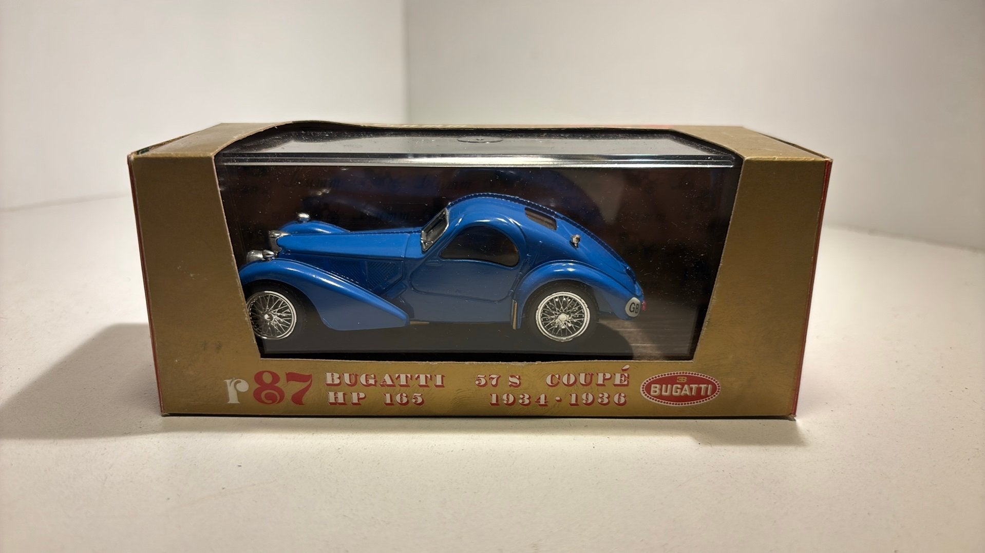 Bugatti 57s coupe brumm 1.43, Overige merken, Auto, Ophalen of Verzenden, A