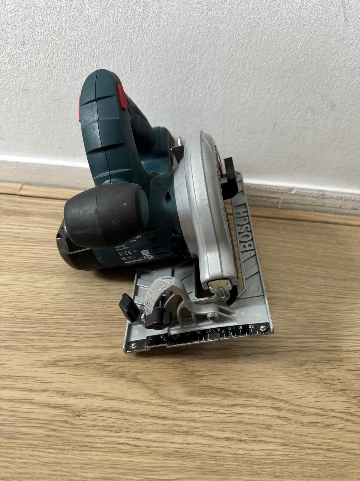 Bosch Professional GKS 18V-LI Accu Cirkelzaag, Gebruikt, Cirkelzaag, 600 tot 1200 watt, Ophalen of Verzenden