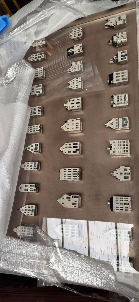 Unieke Complete Serie KLM Huisjes in Epoxy - uniek, Ophalen of Verzenden, Nieuw, Paleis of Waag