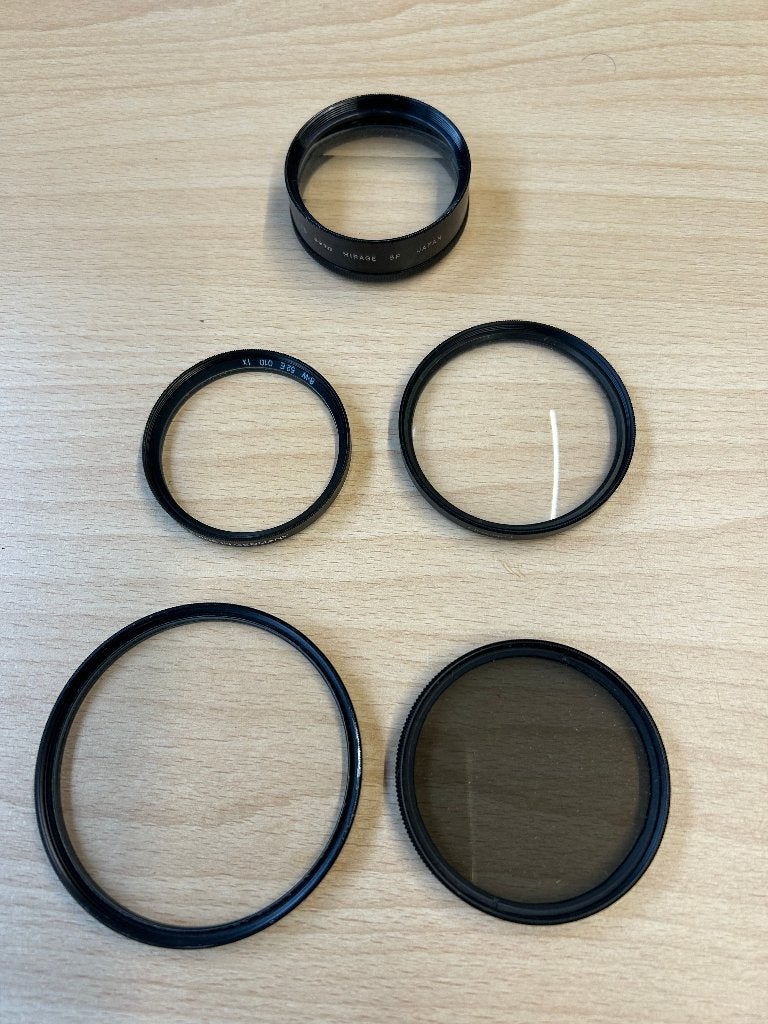 Filters, o.a.Pallas Mirage, B+W 52E, Neewer CPL,Close-up +4, Ophalen of Verzenden, 50 tot 60 mm, Overige typen