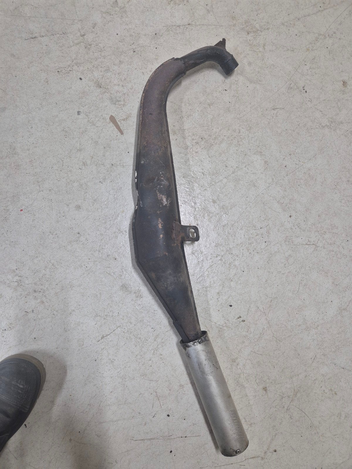 gebruikte uitlaat voor bromfiets honda mb8 8, Ophalen of Verzenden, Gebruikt, Overige typen