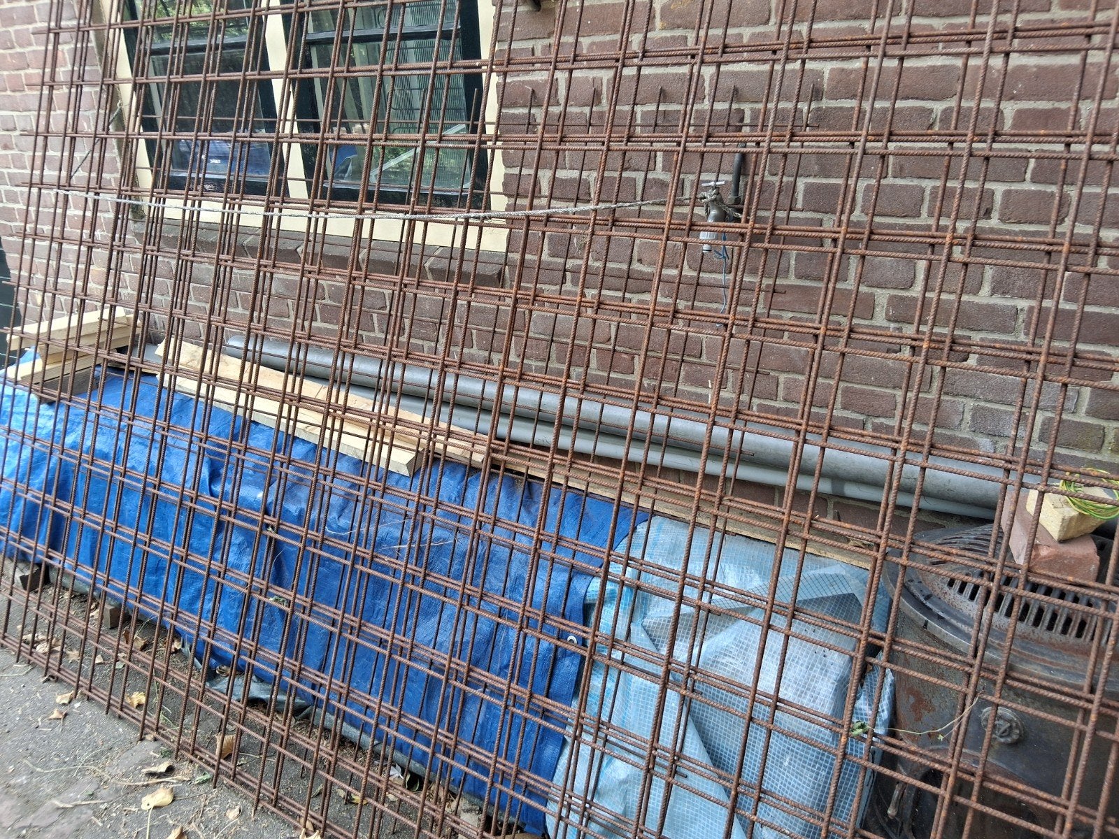 betonijzer beton net, Doe-het-zelf en Verbouw, Metalen, Ophalen, Nieuw