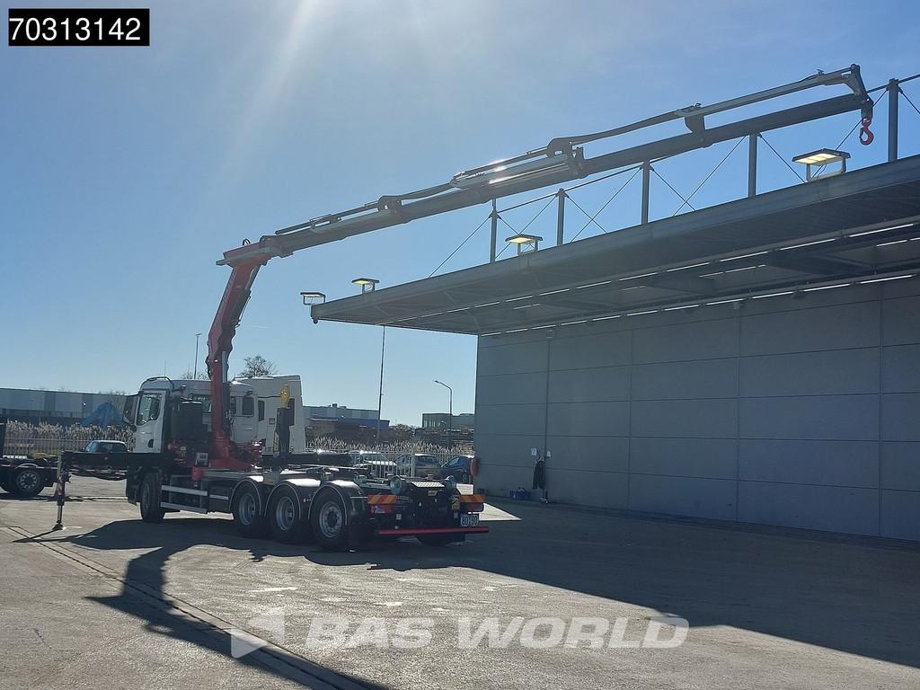 MAN TGS TGS 35.480 8X4 NEW! FASSI F275A Crane + HYVA 26-60 H, Auto's, Vrachtwagens, Automaat, Stoelverwarming, Stof, Euro 6