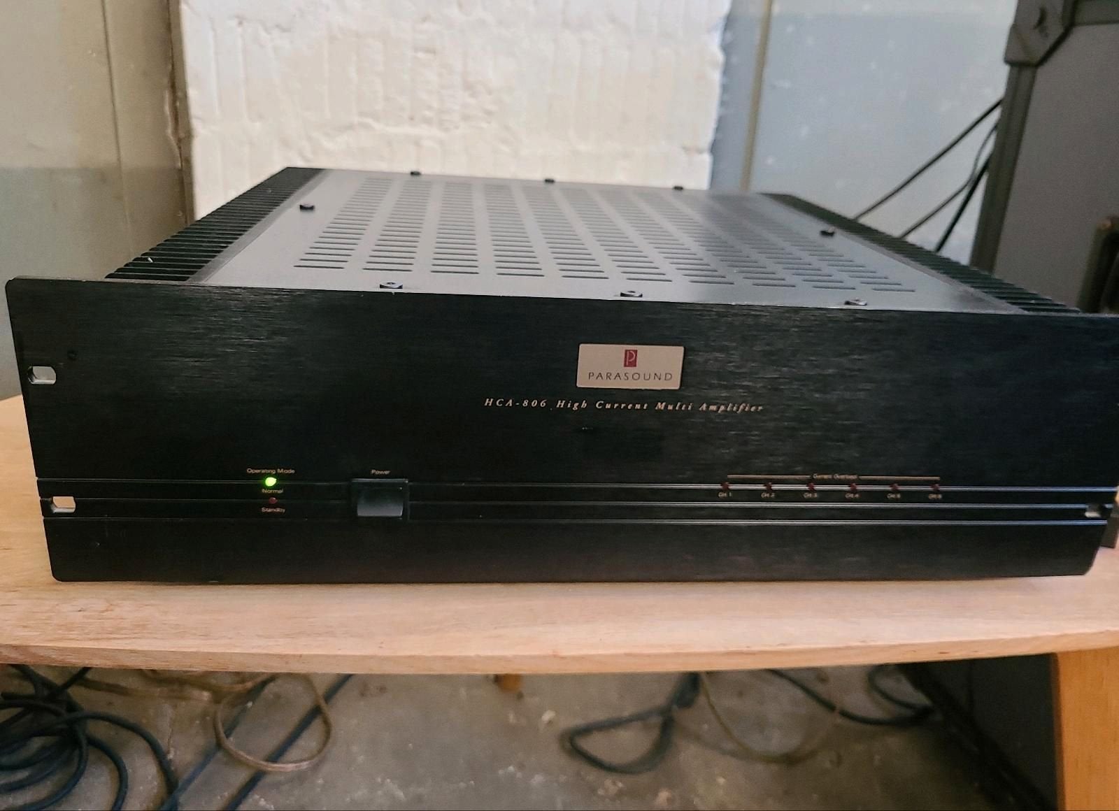 Parasound hca 806, Audio, Tv en Foto, Overige merken, Ophalen of Verzenden, Zo goed als nieuw, 120 watt of meer