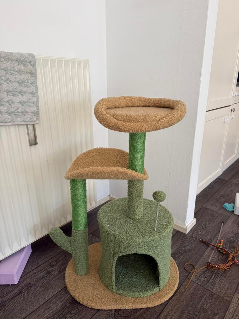 Cat house, Ophalen of Verzenden, Zo goed als nieuw, Krabpaal