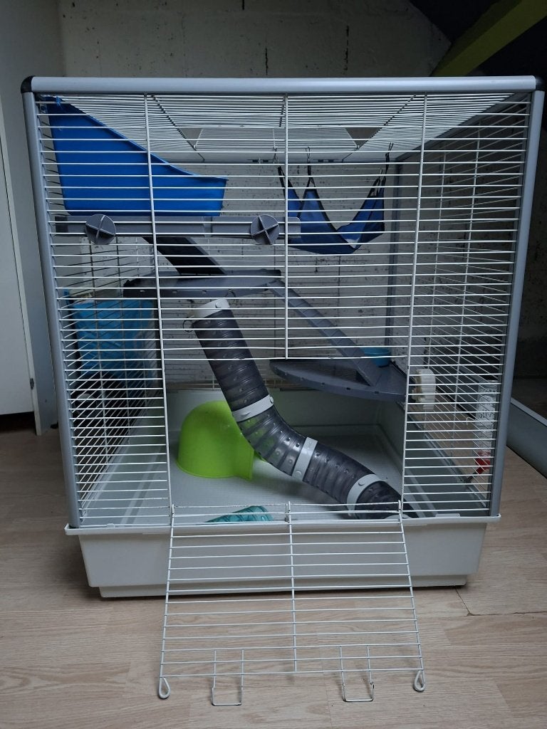 Ferplast FuretXL knaagdierenkooi met 3 etages + veel extra's, Ophalen, Gebruikt, 60 tot 90 cm, Fret