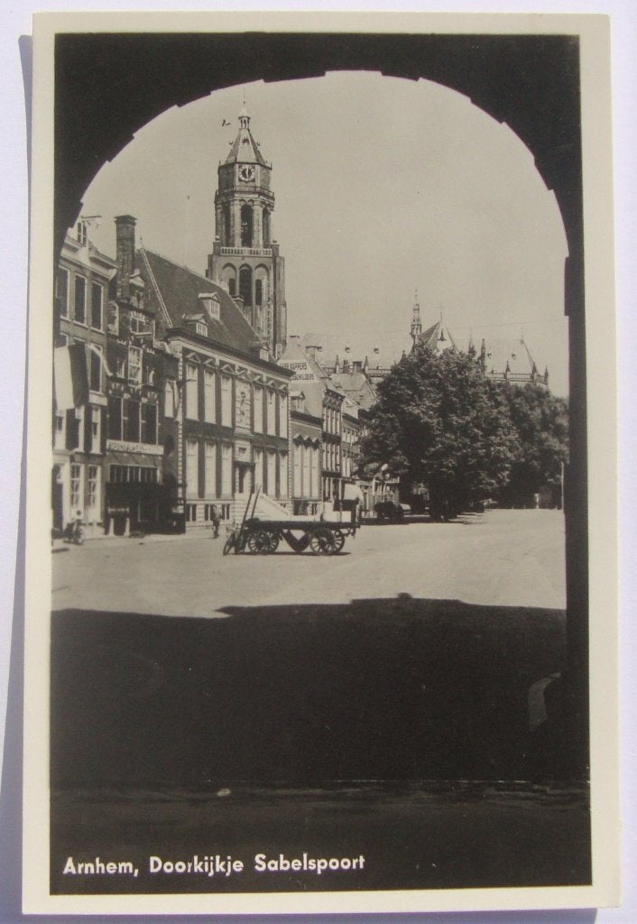 ansichtkaart Arnhem e/o nr. 37, Ophalen of Verzenden, 1920 tot 1940, Ongelopen, Gelderland