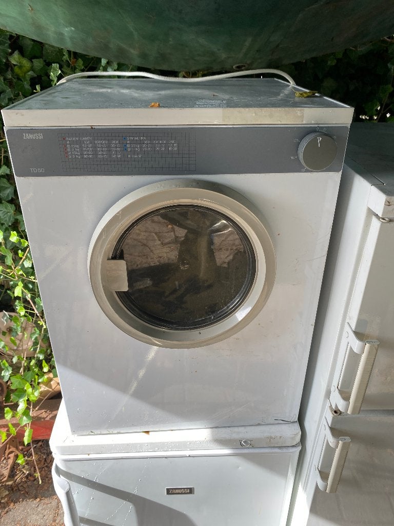 minidroger zanussi, Ophalen, Gebruikt, Minder dan 85 cm, Luchtafvoer