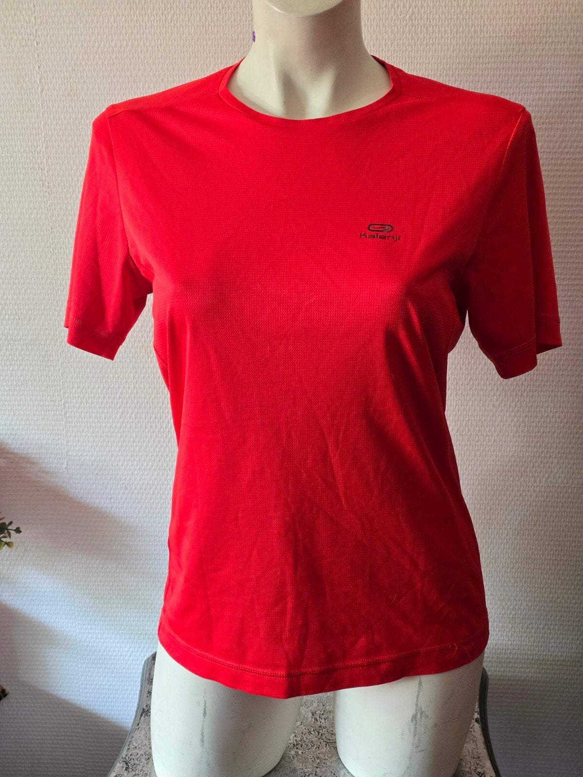 Kalenji rood sportshirt maat S, Kalenji, Ophalen of Verzenden, Maat 36 (S), Rood