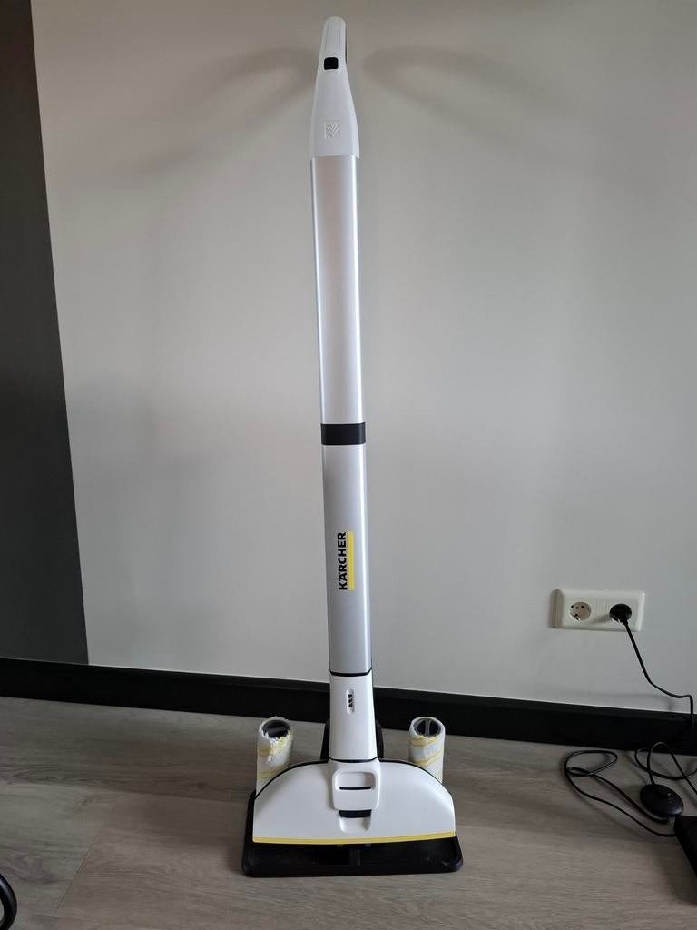Elektrische dweil van Karcher, Ophalen