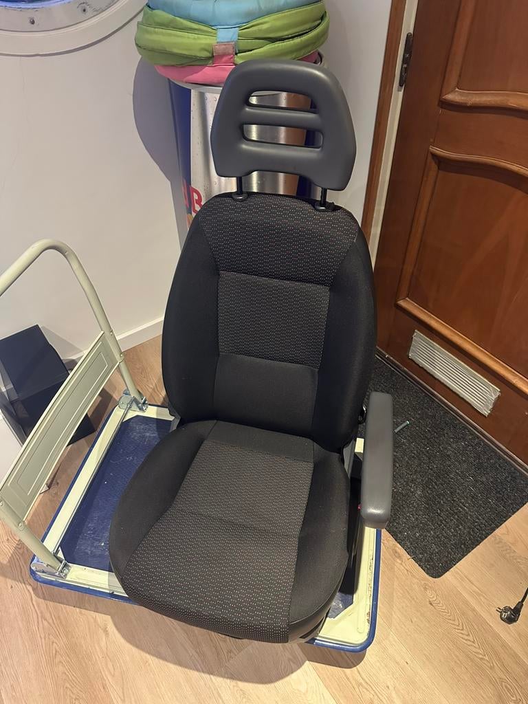 Bijrijdersstoel Ducato Boxer Ducato buscamper zwart rood, Ophalen of Verzenden, Nieuw, Opel